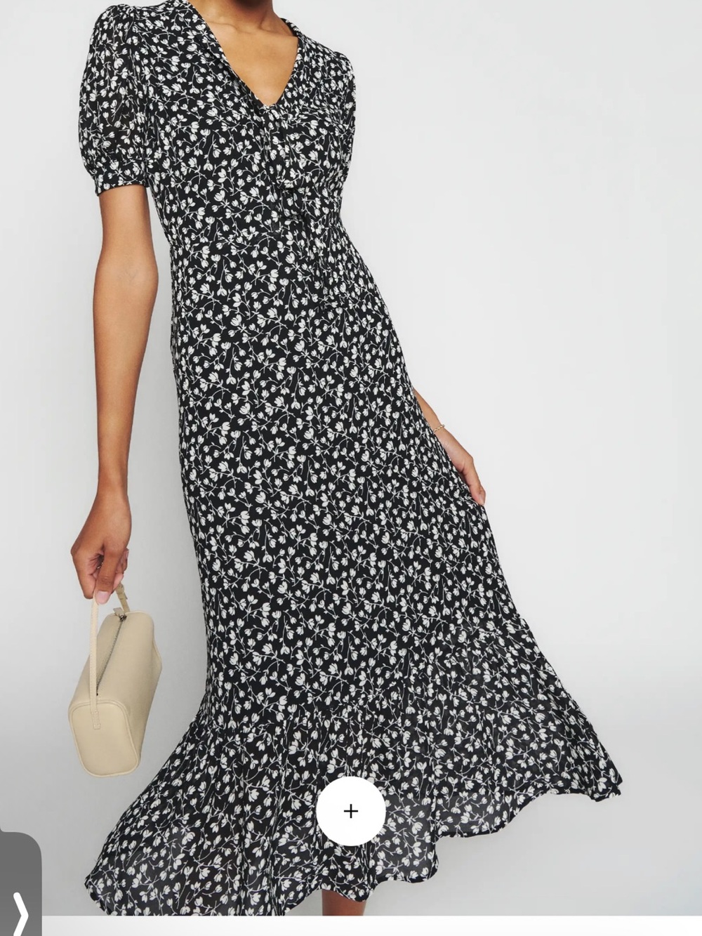 Reformation Reeds Dress Maria - Size 6 - Picture 3 of 5